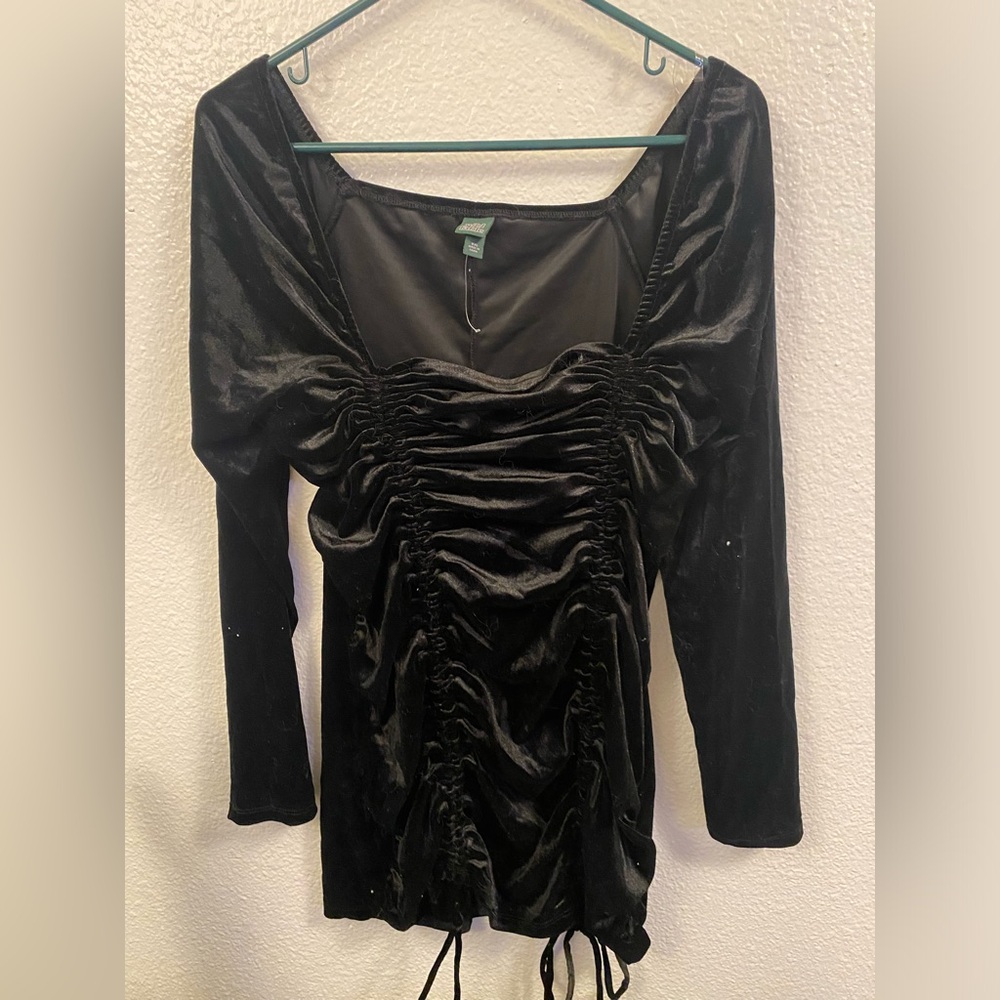 Black Velvet Wild Fable Mini Dress